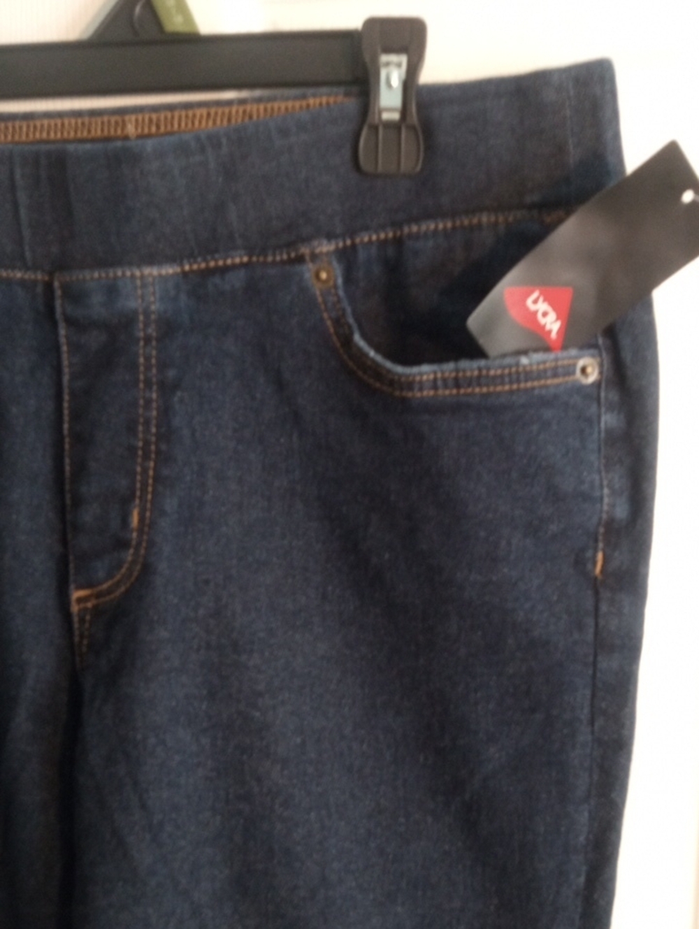 LOGO CROPPED JEANS - Picture 4 of 10
